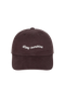 Womens Dad Cap Slogan Bay Espresso One Size-Kooringal-Matakana Pharmacy