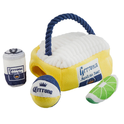 Grrrona Cooler Interactive Toy Squeaker Dog Toy-Haute Diggity Dog-Matakana Pharmacy