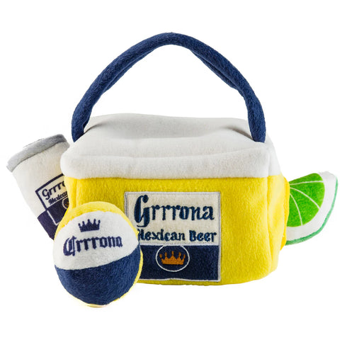 Grrrona Cooler Interactive Toy Squeaker Dog Toy-Haute Diggity Dog-Matakana Pharmacy