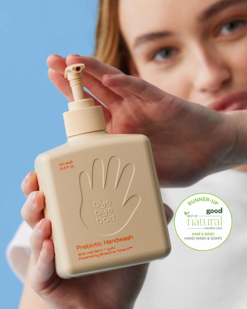 Hand Wash | Aloe Vera & Mint 550ml-byebyebad-Matakana Pharmacy