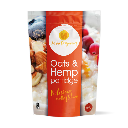 Image of Love Organics Hemp Porridge 450g
