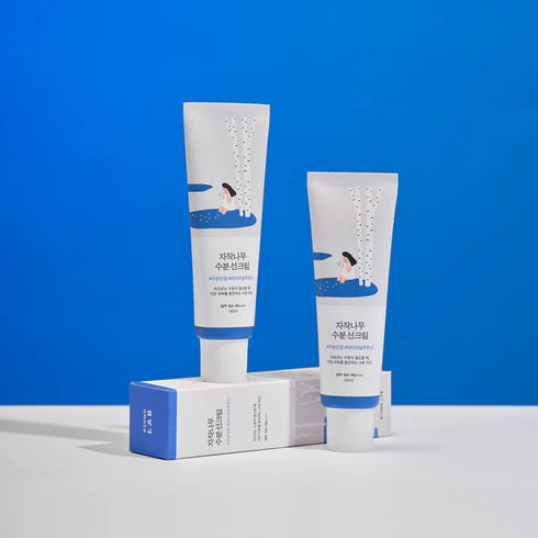 Birch Juice Moisturising Sunscreen 50mL-Round Lab-Matakana Pharmacy