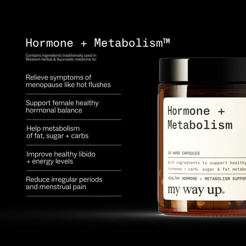 Hormone + Metabolism 60 Capsules-my way up-Matakana Pharmacy