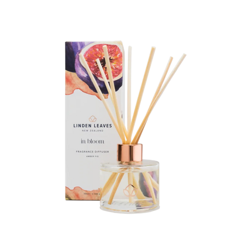 Amber Fig Fragrance Diffuser 100ml-Linden Leaves-Matakana Pharmacy