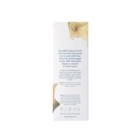 Amber Fig Fragrance Diffuser 100ml-Linden Leaves-Matakana Pharmacy