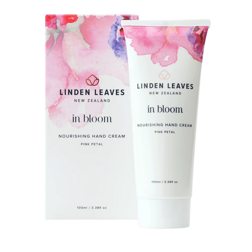 Pink Petal Hand Cream 100ml-Linden Leaves-Matakana Pharmacy