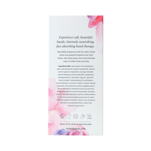 Pink Petal Hand Cream 100ml-Linden Leaves-Matakana Pharmacy