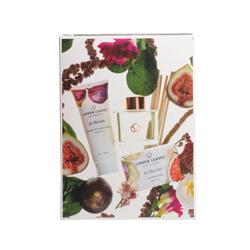 Amber Fig Hands & Home Gift Set 3pc-Linden Leaves-Matakana Pharmacy