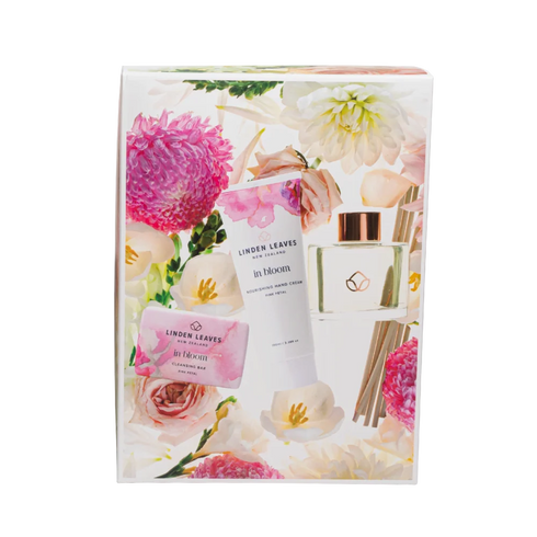 Pink Petal Hand & Home Gift Set 3pc-Linden Leaves-Matakana Pharmacy