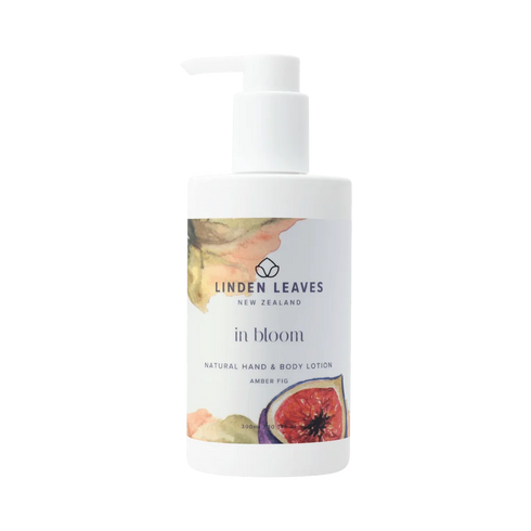 Amber Fig Hand & Body Lotion 300ml-Linden Leaves-Matakana Pharmacy