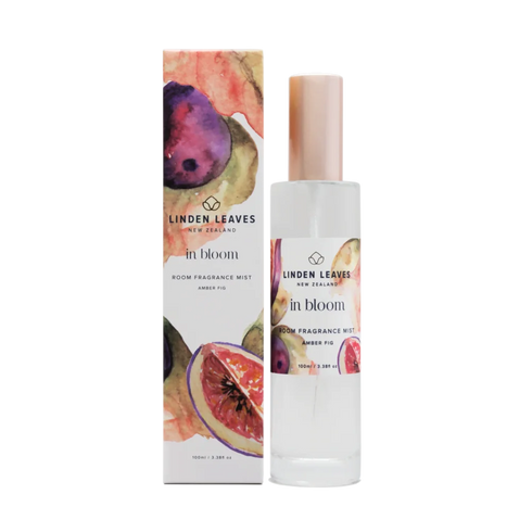 Amber Fig Room Mist 100ml-Linden Leaves-Matakana Pharmacy