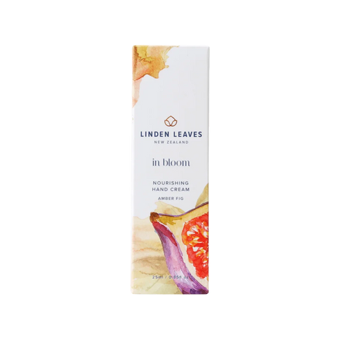 Amber Fig Hand Cream Boxed 25ml-Linden Leaves-Matakana Pharmacy
