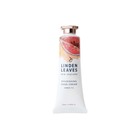 Amber Fig Hand Cream Boxed 25ml-Linden Leaves-Matakana Pharmacy