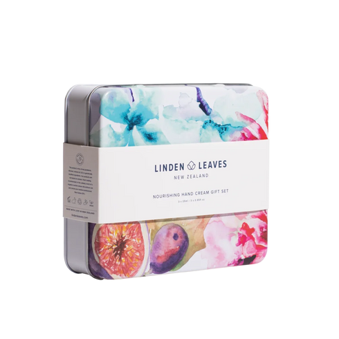 Hand Cream Selection Tin Gift Set 3 x 25ml-Linden Leaves-Matakana Pharmacy