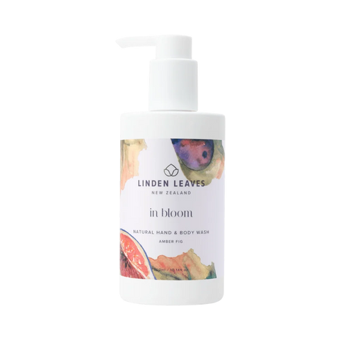 Amber Fig Hand & Body Wash 300ml-Linden Leaves-Matakana Pharmacy