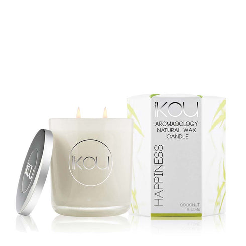 Image of happiness candle large