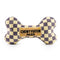Checker Chewy Vuiton Bones Squeaker Dog Toy XL-Haute Diggity Dog-Matakana Pharmacy