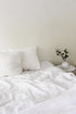 Image of duvet cover staged over a bed