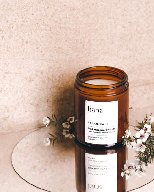 Black Raspberry & Vanilla Candle 150ml Matakana Pharmacy