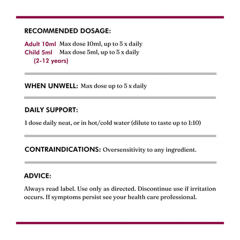 Immunity Tonic 300ml-Wild Dispensary-Matakana Pharmacy