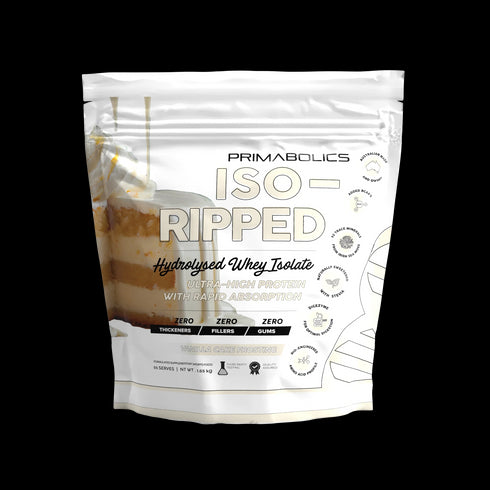 Iso Ripped Vanilla Cake Frosting 55 Serve-Primabolics-Matakana Pharmacy