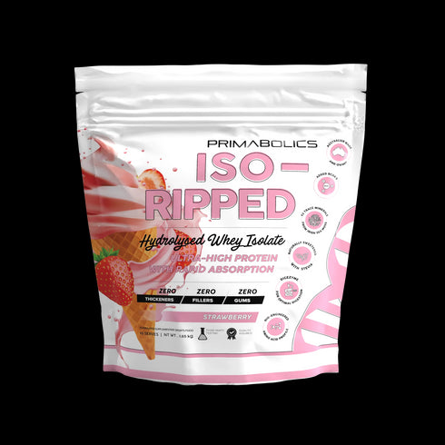 Iso Ripped Strawberry Soft Serve 55 Serve-Primabolics-Matakana Pharmacy