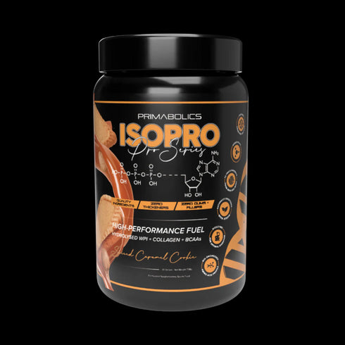 Iso Pro Spiced Caramel Cookie 750g-Primabolics-Matakana Pharmacy