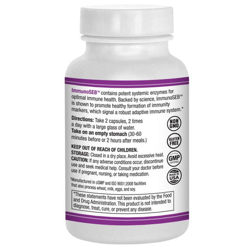 Image of ImmunoSEB 60caps directions
