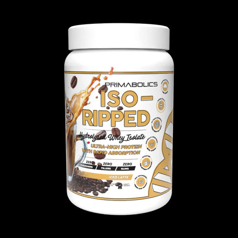 Iso Ripped Iced Latte 25 Serve-Primabolics-Matakana Pharmacy