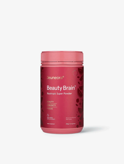 Beauty Brain Nootropic Super Powder Blackurrant Flavoured Vegan 250g | Matakana Pharmacy