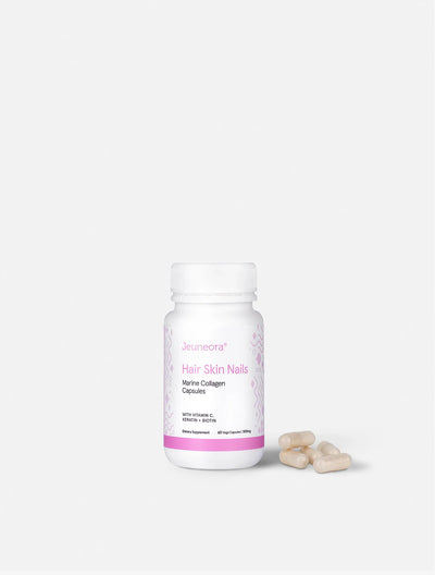 Hair Skin Nails Marine Collagen Capsules 60 caps | Matakana Pharmacy