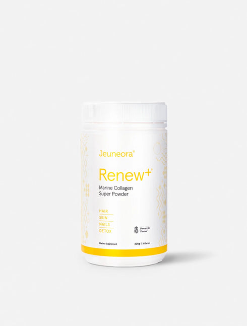 Renew+ Marine Collagen Super Powder -
Pineapple Flavoured 300g | Matakana Pharmacy