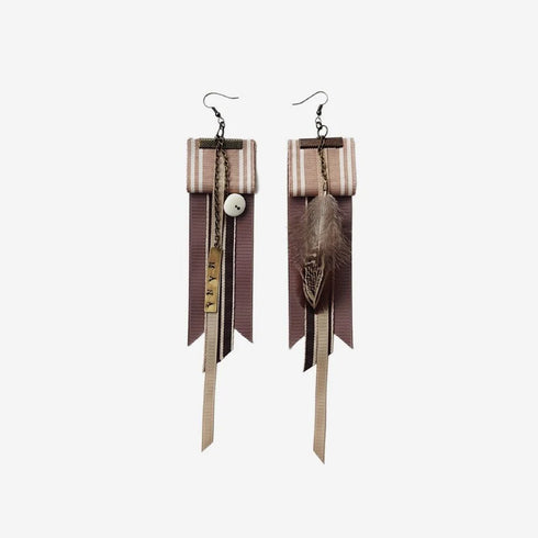 Earrings - Whare Tupuna | Old Bones-Koakoa Design-Matakana Pharmacy