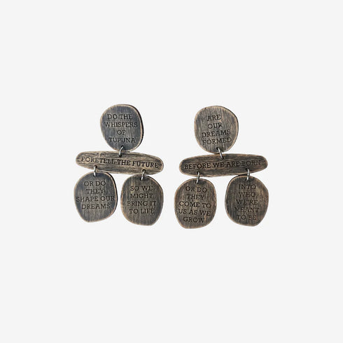 Earrings - Whispers of Tupuna-Koakoa Design-Matakana Pharmacy
