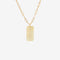 Necklace - Emeline - Rectangle Tapa-Koloa Jewellery-Matakana Pharmacy