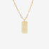 Necklace - Emeline - Rectangle Tapa-Koloa Jewellery-Matakana Pharmacy
