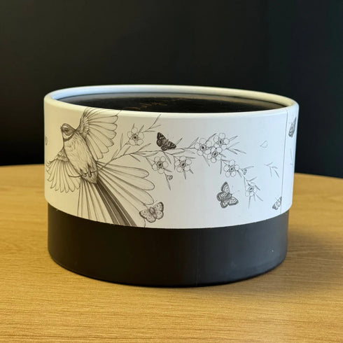 Mug - Fly With Me Piwaiwaka / Fantail-Katy Hayward-Matakana Pharmacy