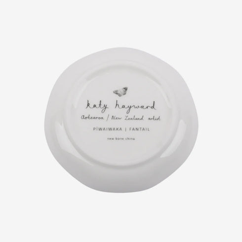Trinket Dish - Come Fly With Me - Piwaiwaka/Fantail-Katy Hayward-Matakana Pharmacy