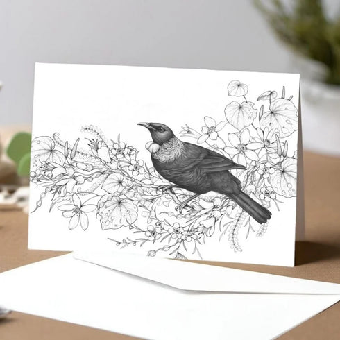 Greeting Card - Home is Here Tui-Katy Hayward-Matakana Pharmacy