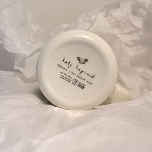 Mug - Fly With Me Piwaiwaka / Fantail-Katy Hayward-Matakana Pharmacy