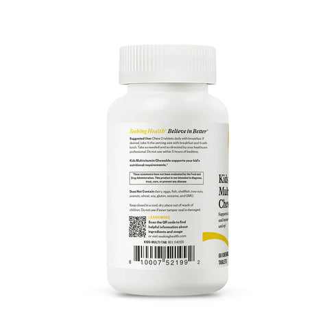 Kids Multivitamin Chewable 60 Tablets-Seeking Health-Matakana Pharmacy