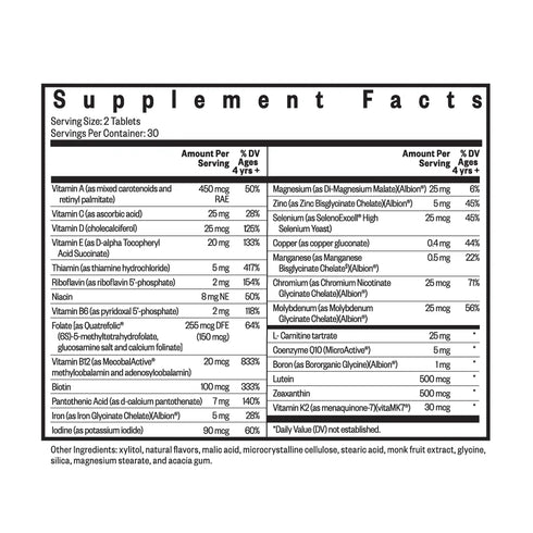 Kids Multivitamin Chewable 60 Tablets-Seeking Health-Matakana Pharmacy