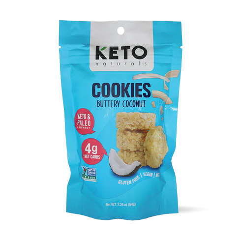 Image of KETO Cookies Buttery Coconut 64g