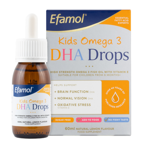 EFAMOL Kids Omega 3 DHA Drops 60ml-EFAMOL-Matakana Pharmacy