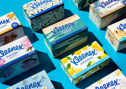 Kleenex Facial Tissues Extra Care Eucalyptus 95 Pack-Kleenex-Matakana Pharmacy