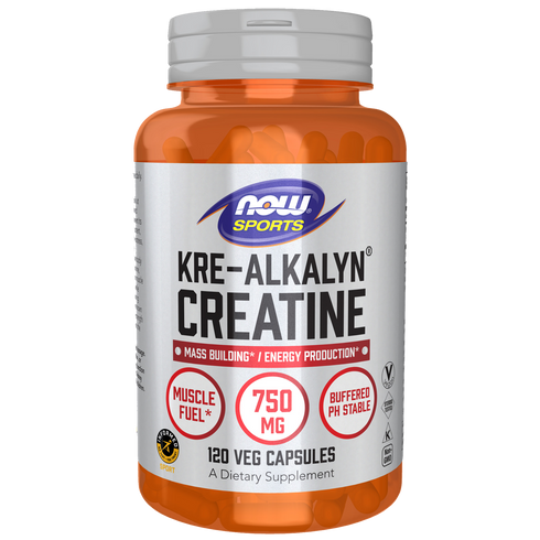 Creatine Kre-Alkalyn 750mg 120s-NOW Supplements-Matakana Pharmacy