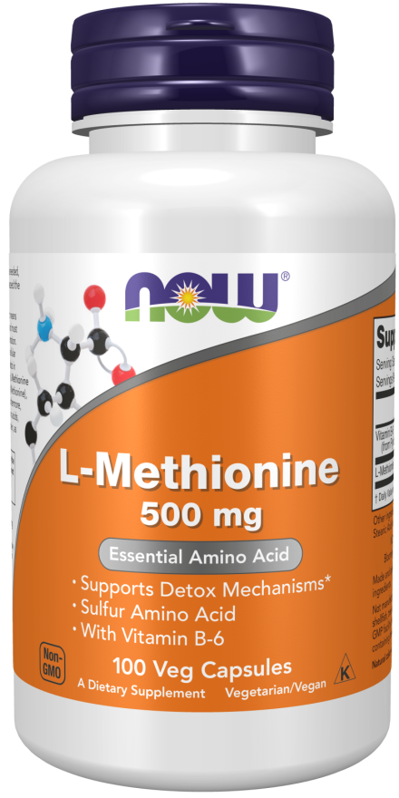 Image of L-Methionine 500mg 100caps