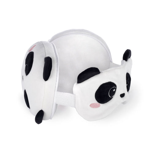 LEGAMI Travel Pillow & Eye Mask Asstd (Penguin/Unicorn/Panda)-Matakana Pharmacy