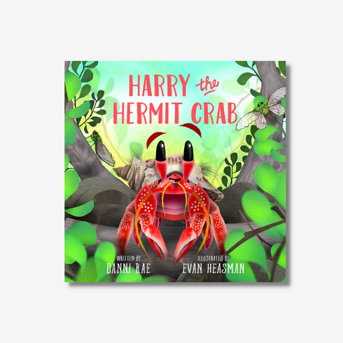 Harry the Hermit Crab by Danni Rae-Little Love Publishing-Matakana Pharmacy