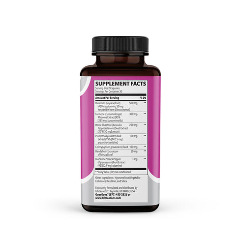 Leg Veins Tone-R 60 Capsules-LifeSeasons-Matakana Pharmacy